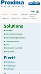 Mobile Screenshot of gestionproxima.com